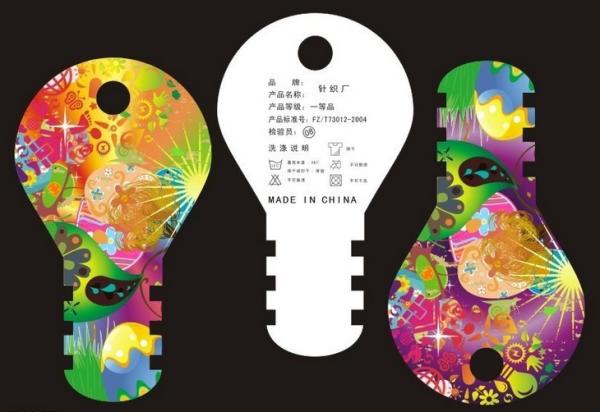 PLASTIC LENTICULAR customized shape design 3d lenticular hang tag flip changing hang tag printing for packaging boxes