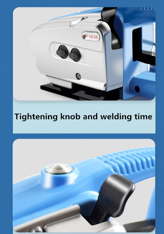 JD13/16 Carton Pallet Electric Binding Tool with Portable Rechargeable Lithium Battery