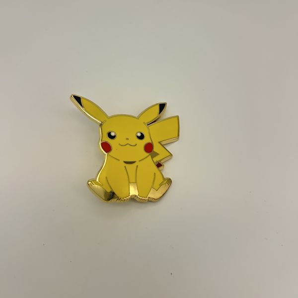 Cartoon Pokemon Pikachu Enamel Lapel Pin,Cute Sitting Pikachu Enamel Pin