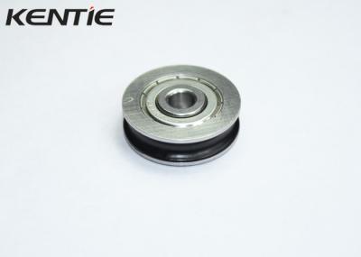 420 Stainless Steel Custom Made Bearings 608ZZ 8 X 31.5 X 8.5mm U Groove Guide Wheel