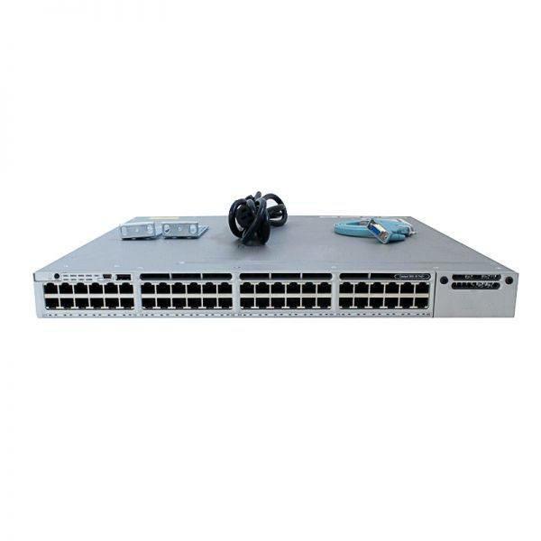 Stocked WS C3850 Series 48P-S 48 Ethernet Poe Ports Management Stackable Gigabit Switch with SNMP Function