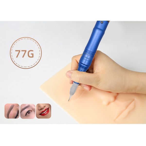 1A 18000R/Min Blue Permanent Makeup Machine Stable And Safe Metal Aluminum alloy