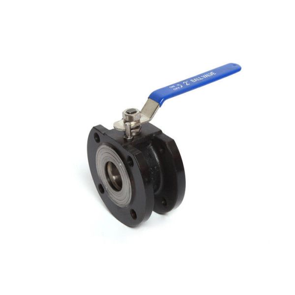 WCB Carbon Steel Wafer Type Ball Valve With Stainless Steel Handle