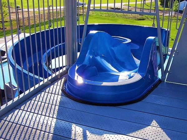 Piscina Deslizamento de água de fibra de vidro Parque de aventura ao ar livre Equipamento de playground