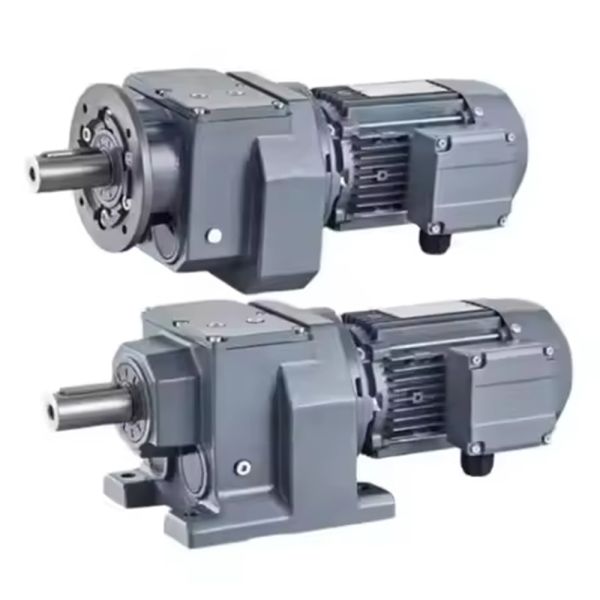 Custom High-Torque Helical Gear Reducer Industrial Gearbox with CE Certification for OEM Applications