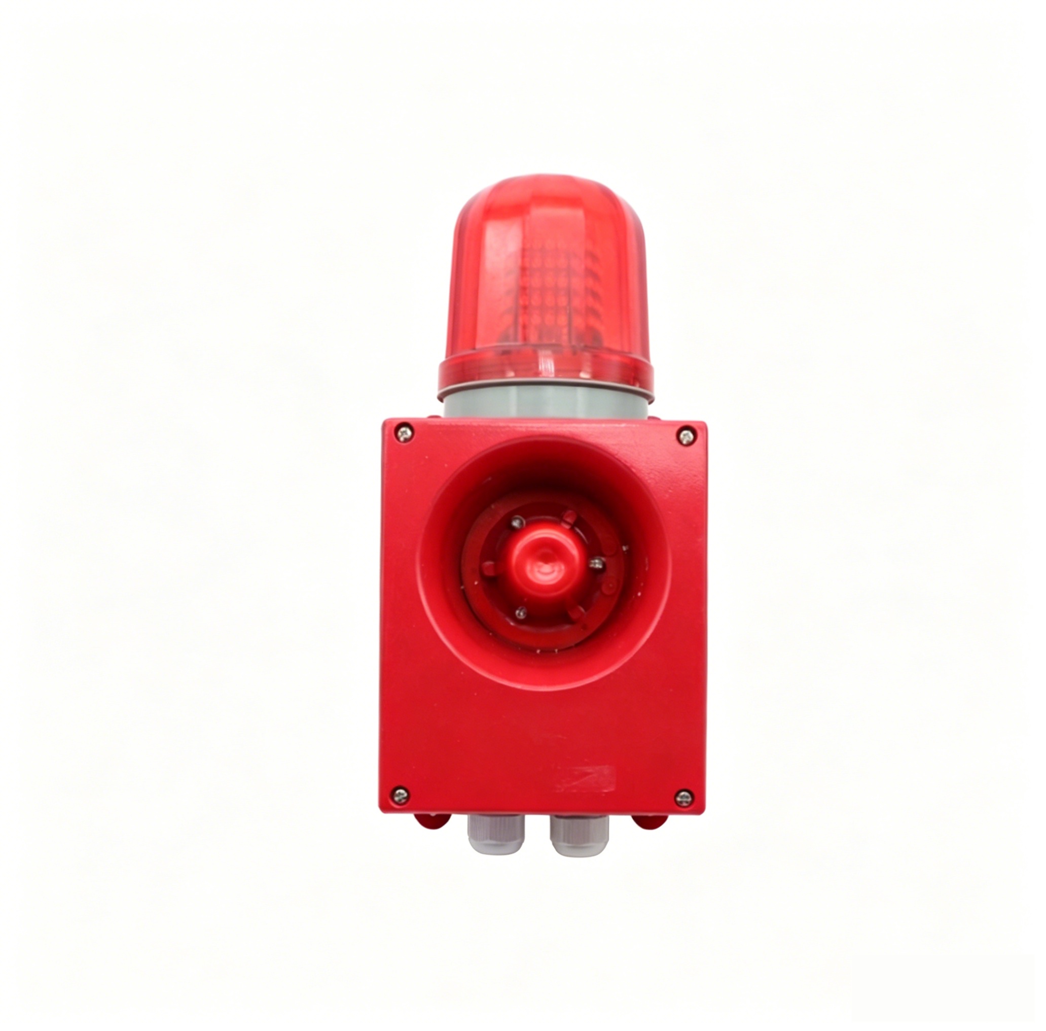 Marine Waterproof High-Power Audible and Visual DWJ-2Z/2J Red, 220V/24V