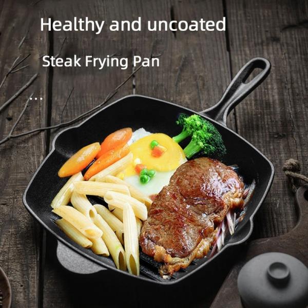 Cooking Kitchen Stovetop Grill Pan Cast Iron Non Stick  Modern Design