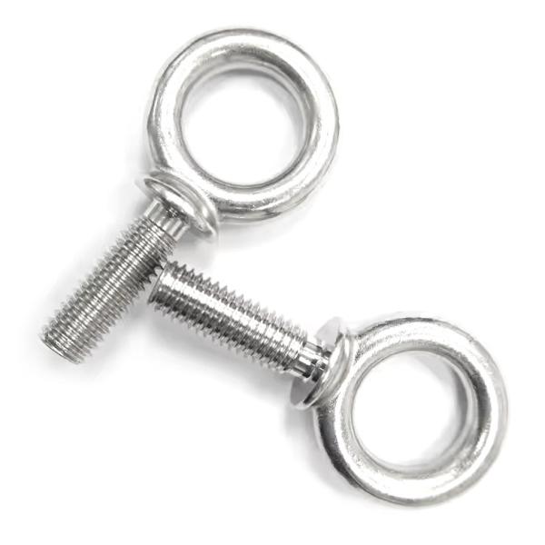 Plain Finish Eye Bolt Stainless Steel 304/316 for Heavy-Duty and Long-Lasting Rigging