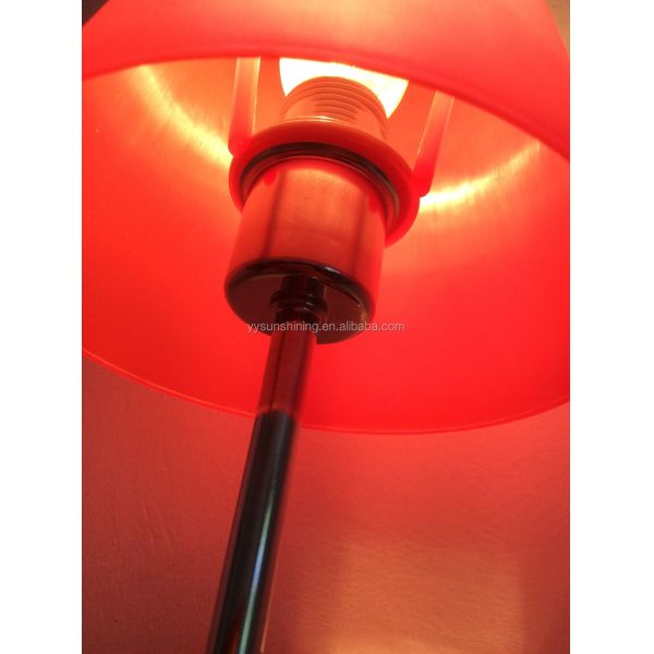 LED Modern Hotel Wall Lamps with Double Head and PP Shade CRI 80 Lifespan 30000 hours