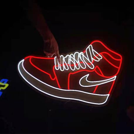 Vasten Custom Shoes Neon Signs Sneakers 8mm Silica Gel Ac100v