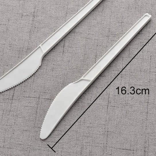 Everyday Season Cutlery Set 100% Bio Degradable Compostable White Spoon Fork and Knife
