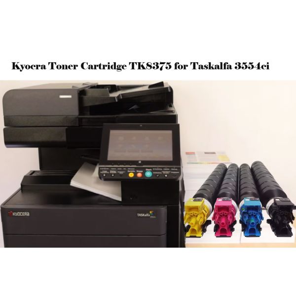 Compatible Copier Toner Cartridge TK-8375K For Kyocera TASKalfa 3554 Ci