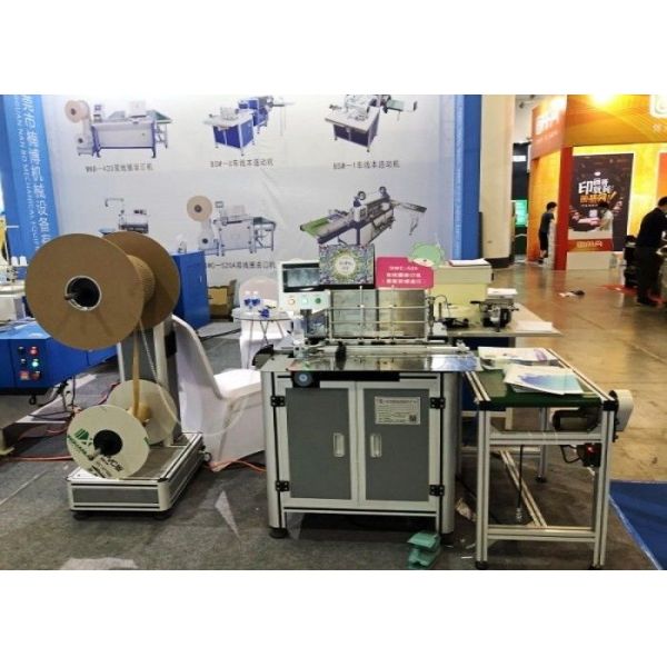 2000 Books/Hour Calendar Spiral Binding Machine Note Book Max 530mm