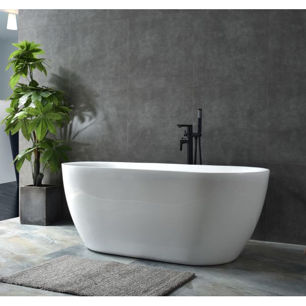 Modern Acrylic Free Standing Bathtubs designed for comfort durability and customizable colors perfect for hotel and home bathroom environments