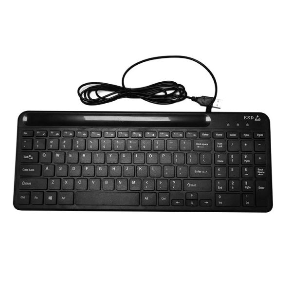Industrial Electrostatic Anti Static Keyboard Dust Free For Cleanroom