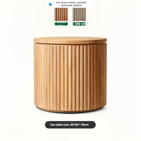 Customzie High End Nordic Garden Solid Wood Sofa Set Outdoor Teak Leisure  Table Chairs