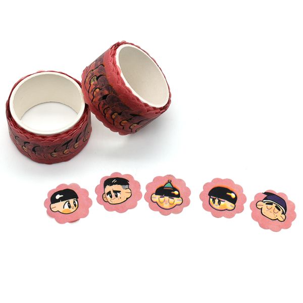 10m Length Waterproof Reusable Flower Petal Washi Tape