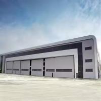 Industrial Steel Structure Aircraft Telescopic Hangar Sliding Door Aircraft Hangar Prefabricated Metal Building