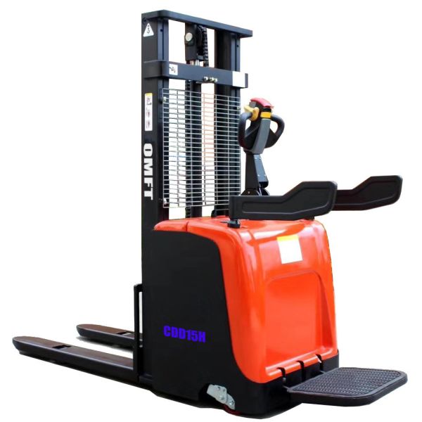 1.5 Ton Battery Pallet Stacker Lift Height 1600-3500mm Ce ISO SGS OEM and Spare Parts