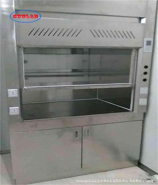 Standard Size Stainless Steel Laboratory  Fume Hood - Electronic Control System