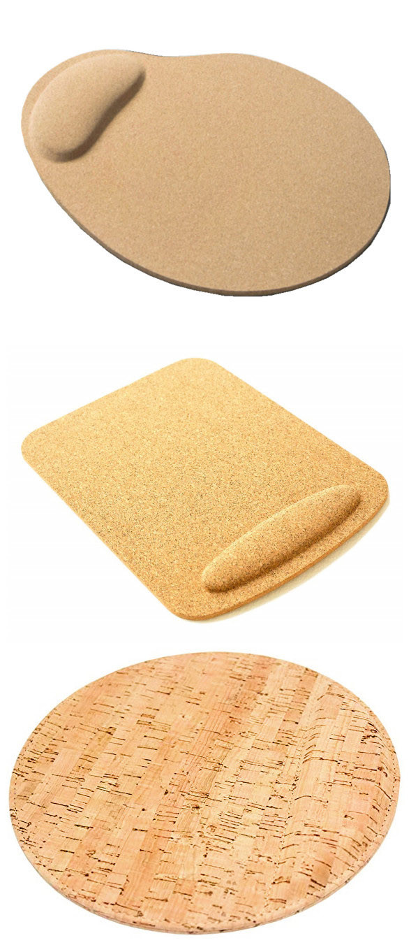 Овал коврика для мыши 5000pcs 24.5x20cm пробковой доски поддержки запястья Eco