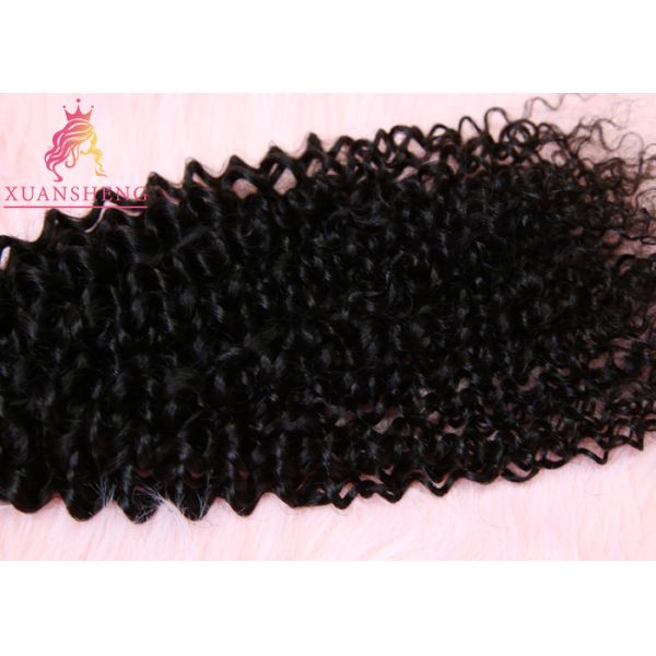 Healthy Raw Malaysian Human Hair Deep Curly No Shedding And No Tangle