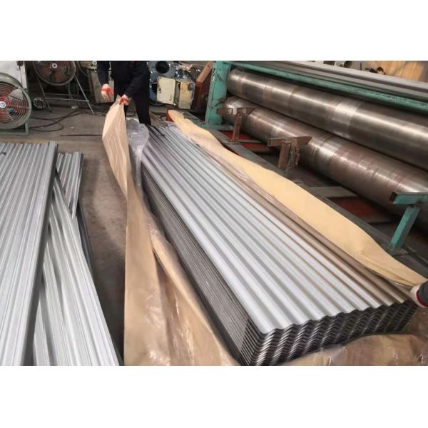 0.5mm DX51D AZ275 Galvalume Corrugated Roofing Sheet with 800mm Effective Width for Steel Structure Buildings