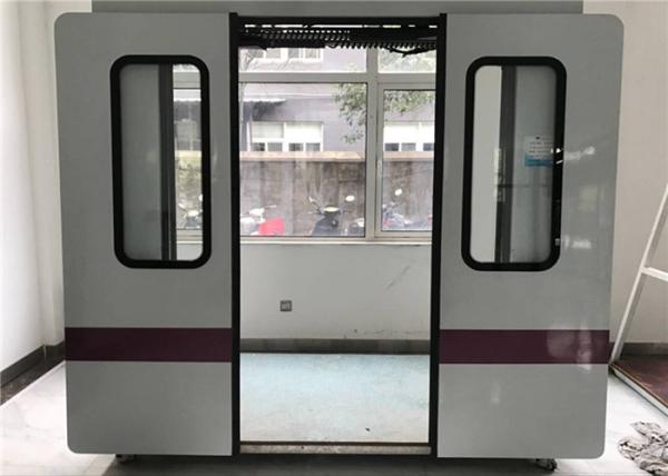Electric Out Plug City Bus Door ,  Emergency Release Screen Door Systems With Patents