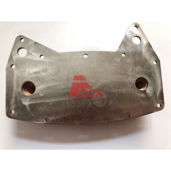C9 Engine Oil Cooler Cover Core For  Excavator Components