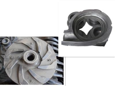 Rubber Lined Anti Acid Sump Pump Parts , Frame Plate Liner Single Stage
