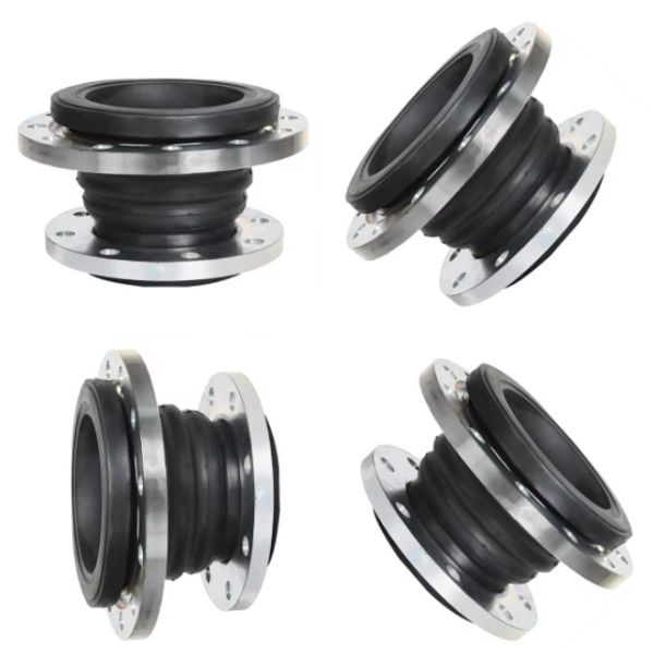 Concentric Reducer BS 4504 Carbon Steel Flanged Rubber Bellows Epdm Flexible Rubber Expansion Joint