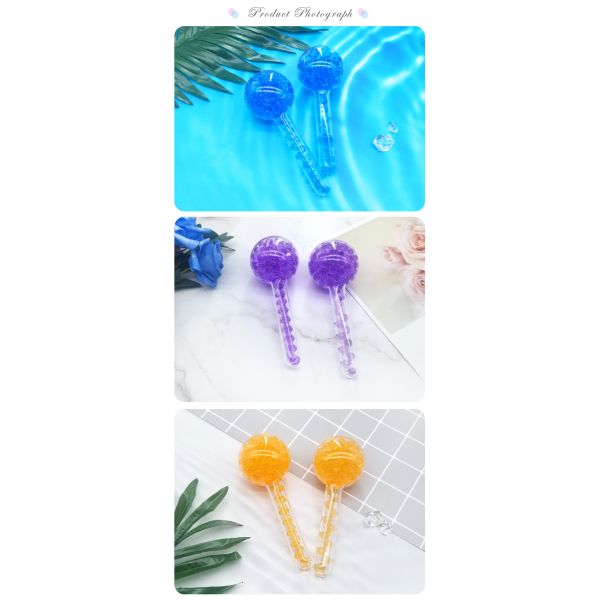 Ice Globes Facial Roller Skin Massagers Cooling Globes For Face Neck Anti Aging Tighten Skin Treatment Reduce Puffiness