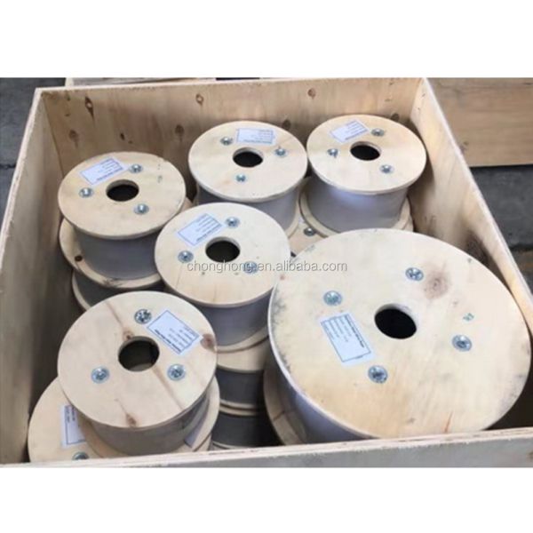 Cables de acero inoxidable de tipo 316 para barandillas de cubierta Hardware 250FT T316 Cables de avión 7x7/1x19/7x19 Cables de alambre