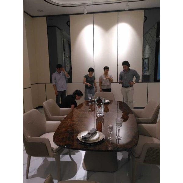 New Simple Design Modern MDF Round Small End Table