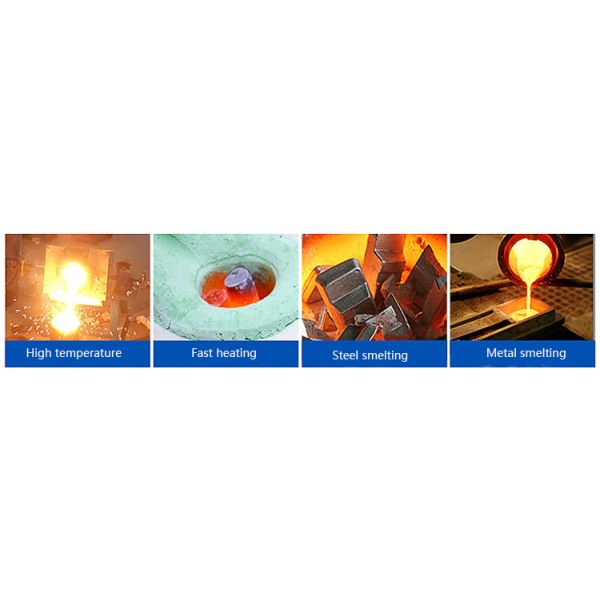 Electric Motor Medium Frequency Melting Furnace 150kg Copper Induction Furnace