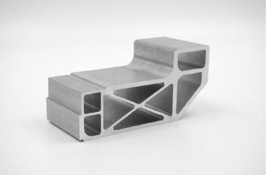 Industial Aluminum Extrusion Profiles 6061 Alloy Customized