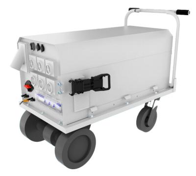 Boîte électrique portable de 8 kW/20 KWh pour système de stockage d'énergie tout-en-un intérieur