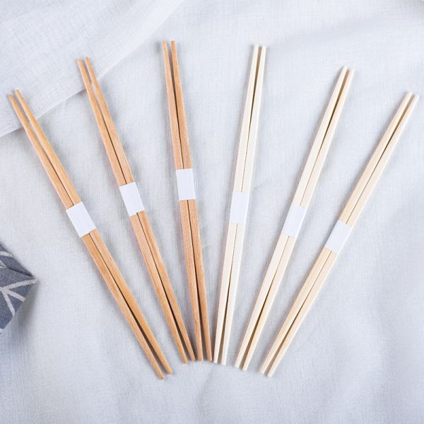 Eco-friendly Natural Healthy Custom Printed Bamboo Chopsticks for Sushi Restaurant TWINS
