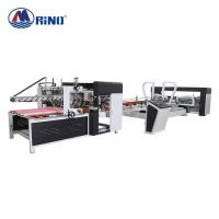 Control acanalado del PLC de la máquina de Gluer de la carpeta de la caja del cartón del cartón