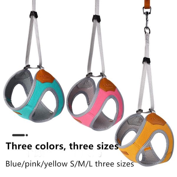 Ремень комода кота жилета сплошного цвета ведущего каната любимца собаки проводки собаки Teal Амазонки новый взрывозащищенный полный отражательный