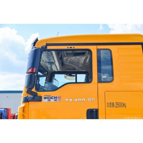 Affordable HOWO TX 400 HP 6X4 6.3 m Dump Truck Capacity Load 21-30T ACC Cruise Control