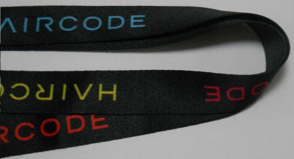 Employees Thick Woven Lanyards Entertainment Industries  Blank Polyester Lanyards