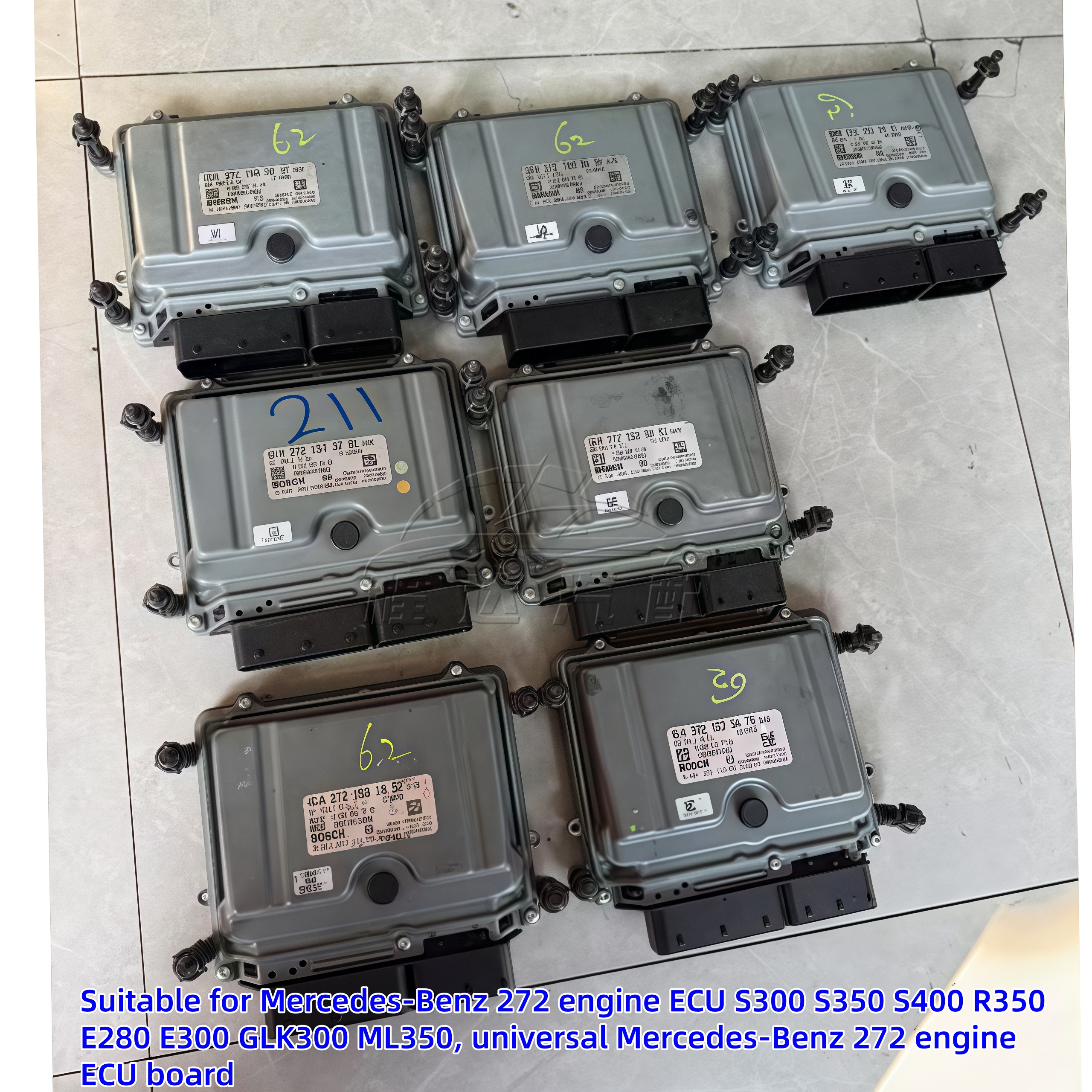 Online Programmable ME9.7 ECU 2721531192  High-Performance Engine Control Unit for Benz ML350 272 Ecu Fix Misfire & Boost Power