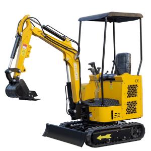 完全な油圧操縦者のHightop小型掘削機1.5トンの小型坑夫の二重シリンダー