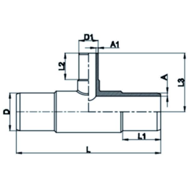 Hot Melt Spigot Fittings Electrofusion Reducing Tee HDPE Reducing Sleeve