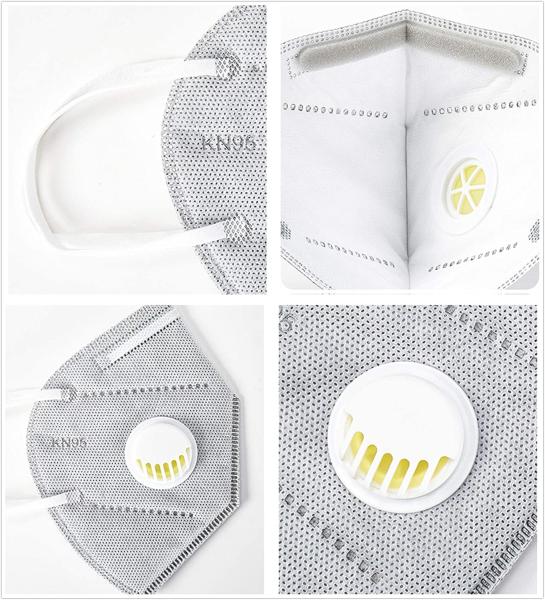 Disposable High Quality FFP2 Protective Masks Cheap Anti dust Valve KN95 Mask
