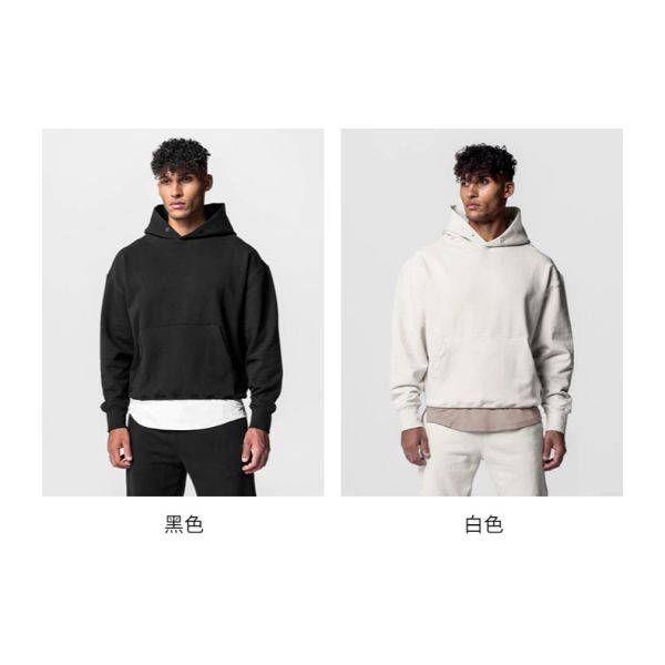 Long Pants Men's Outerwear Hoodies Sweatshirts Knitted Weaving Method Tracksuit For Men