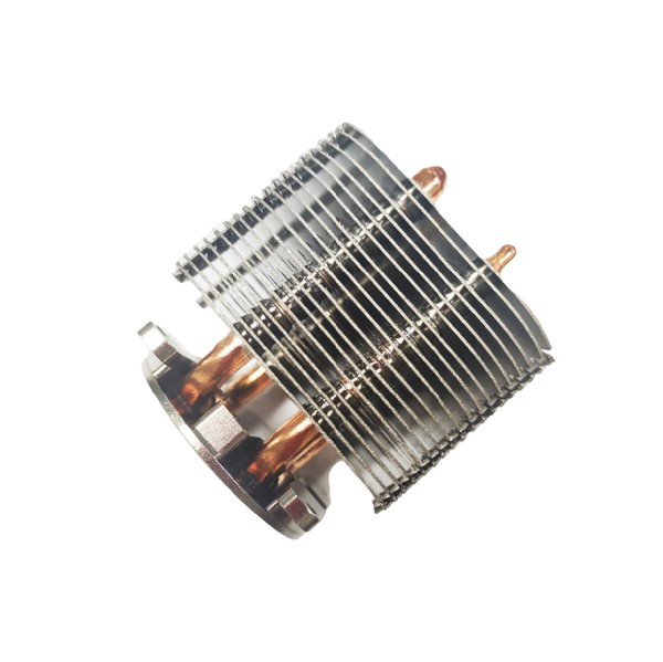 Industrial Control Server Processor Heatsink Copper Aluminum Dual Heat Pipe High Efficiency Precision Cooling Module Esports