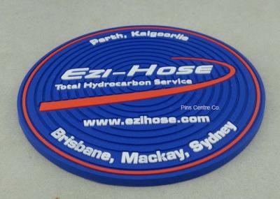 Customized Soft PVC Coaster With Logo Printing Diameter 9cm Pantone Chart