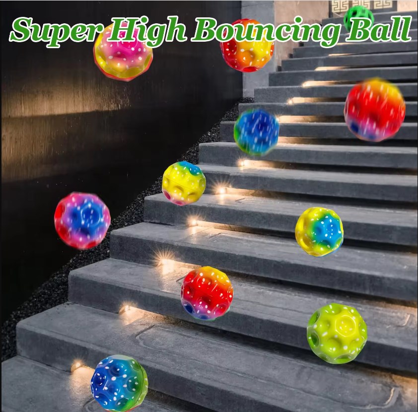 Внутреннее игровое пространство на открытом воздухе Галактический скачкообразный шар Стресс-балл для координации руки и глаз